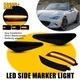 6X Front&Rear Smoked Lens Side Marker Assembly Light For 16-22 Mazda Miata MX5 M