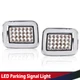 Fit For 03-09 Hummer H2 Front Chrome LED Corner Signal Lights Parking Lamps 2PC