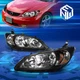For 04-05 Honda Civic EM/ES Black Housing Amber Corner OE Style Headlight Lamps