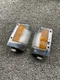 OEM Chrome Side Marker Signal Lights Fit For Your 1986-1997Nissan D21 PickupPair