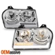For 2005-2009 Chrysler 300 LED Sequential Signal [Halogen Type] Chrome Head