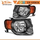 For 2008-2012 Ford Escape SUV Headlights Assembly Left+Right Side Replacement