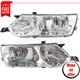 New Headlights set of 2 pieces halogen left right for 2002-2003 Toyota Solara