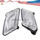 Pair For Volvo S60 2011 2012 2013 Front Bumper LED DRL Daytime Running Light L+R