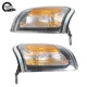For Toyota Tacoma 2001-2004 Pickup Turn Light Corner Light Plating Frame Pair For Toyota Tacoma 2001-2004 Pickup Turn Light Corner Light Plating Frame Pair