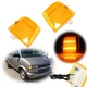 Yellow Amber LED Corner Parking Side Marker Lamps For 1995-2005 Chevy Safari Van