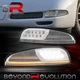 For 1997-2004 Corvette LED Turn Signal Lamps Driving Bumper Corner Lights Chrome