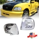 2X Clear Side Marker Corner Parking Lights Turn Signals For Ford F-Series Truck