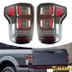 For Ford F150 2015-2020 Full LED Tail Light Clear Lens Rear Lamps Assembly LH+RH