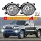 Pair LED Fog Lights for Toyota Tacoma 4Runner Tundra RAV4 2012-2021 Driving Lamp