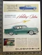 1955 OLDSMOBILE SUPER 88 HOLIDAY SEDAN COUPE HARDTOP ROCKET ENGINE AUTO AD 34765