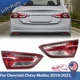 2x Rear Inner Tail Light For 2019-2021 Chevrolet Malibu Assembly LED Left+Right 2x Rear Inner Tail Light For 2019-2021 Chevrolet Malibu Assembly LED Left+Right