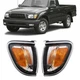 For 2001-2004 Toyota Tacoma Parking/Signal Marker Light PAIR w/ Bulbs TO2520162