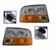 LEFT & RIGHT Halogen Headlight Set w/Fog Light For 1998 - 2004 GMC Sonoma LEFT & RIGHT Halogen Headlight Set w/Fog Light For 1998 - 2004 GMC Sonoma