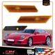 For Porsche 911 997 987 Cayman Boxster Amber Lens Front Side Marker Lights 2PCS