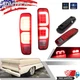 Red For 1973-1979 Ford F150/F250/F350 Bronco E100 E150 E250 E350 LED Tail Lights