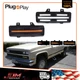 For Chevy GMC Van Jimmy Pickup Truck Smoke Switchback LED DRL Signal Lights 2PCS
