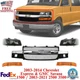For Chevrolet Express GMC Savana 2003-21 Front Grille Assembly & Headlights Kit