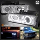 Fits 1988-1998 Chevy GMC C10 C/K Tahoe Blazer LED Halo Projector Headlights Lamp