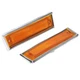 Pair For Chevy GMC C/K 10 Truck 1981-91 Front Bumper Side Marker Light Lamp