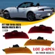 Front Rear Marker Side Light Amber Red Housing For Mazda Miata MX-5 2016-2023 EH