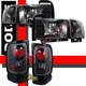 94-01 Dodge Ram 1500 2500 3500 Pickup Black Headlights W/ Signal + Tail Lights