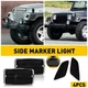 For 1997-2006 Jeep Wrangler TJ Smoke Bumper Signal Fender Side Marker Light Case
