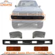 New Front Bumper + End Caps + Signal For 1984-1987 Toyota 4Runner / Pickup 4WD