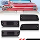 4X Smoked Rear Tail Light & Backup Light Lenses For 1964 Chevy Chevelle / Malibu
