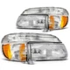 Headlights Assembly Pair For Ford Explorer 1995 1996 1997 1998 1999 2000 2001
