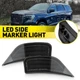 Smoked Lens Side Marker LED Light For GMC Yukon/Yukon XL/Yukon Denali 2021-2023