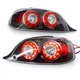 For 04-08 Mazda RX8 RX-8 Black LED JDM Rear Brake Signal Tail Lights Lamp