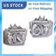 2PCS Driver+Passenger Side Headlight For ISUZU NQR NRR NPR NPR-HD 2008-2020
