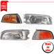 New Corner Lights, Headlights Kit 4pc halogen for 97-01 Mitsubishi Mirage LS