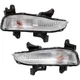 For 2019-2020 Optima Turn Signal Light Front Clear Plastic SET PAIR