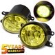 New Pair yellow LED Fog Lights Left Right Lamp For Toyota Camry 2007-2014