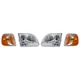 Headlight Assembly Kit for Ford F-150 2001-2003, Right (Passenger) and Left