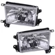 Headlight Set For 1999-2002 Toyota 4Runner Left and Right Side CAPA Clear Lens