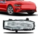 Passenger Side For Ford Mustang 2018-23 LED Fog Light Front Bumper Clear Lamp