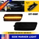2x Amber Front Bumper Side Marker Lamp For VW MK6 Golf GTI 2010-2014 5K0-945-072