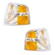 Parking Corner Signal Lights Pair Set for 02-04 Ford Explorer Left & Right