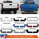 Rear Bumper End Cap Cover W/O Sensor Hole Set Pair For Toyota Tacoma 2016-2023