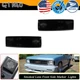 2x Smoked Front Side Corner Marker Lights For Chevy S10 GMC Jimmy S15 Oldsmobile