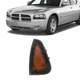 For 2006-10 Dodge Charger Side Marker Turn Signal Corner Light With Bulb Driver