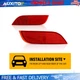 Bumper Reflector Fits 2013-2015 Subaru XV Crosstrek 2008-2016 Impreza Rear 2-20X