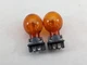 2 OEM Phillips Halogen Standard Amber Bulb For VW Audi Turn Signal Light PWY24W