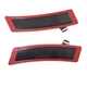 Smoke Lens For 11-2013 BMW E70 X5 35i 50i LCI Front Bumper Side Marker Reflector