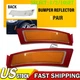 For BMW E70 X5 2011-13 Right&Left Amber Front Bumper Reflector Side Marker 1~10X