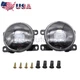 New 2pcs Front Bumper Lamp LED Fog Lights For 14-22 Subaru Forester XV Crosstrek New 2pcs Front Bumper Lamp LED Fog Lights For 14-22 Subaru Forester XV Crosstrek