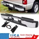Fits 1999-2007 Chevy Silverado GMC Sierra 2500HD 3500 Rear Step Bumper W/o Park